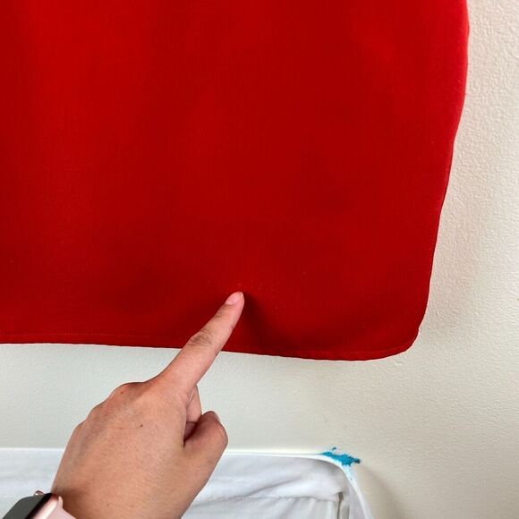 NBD Gracey Corset Back Mini Dress Red Size XS Holiday Party Clubbing Vegas - Picture 6 of 14